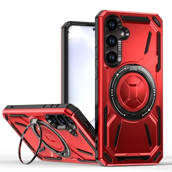 Titan Magsafe 360 Stand - Red  GALAXY S25 PLUS