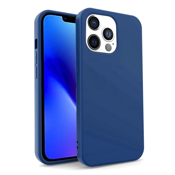 Liquid Silicone Case - DARK BLUE