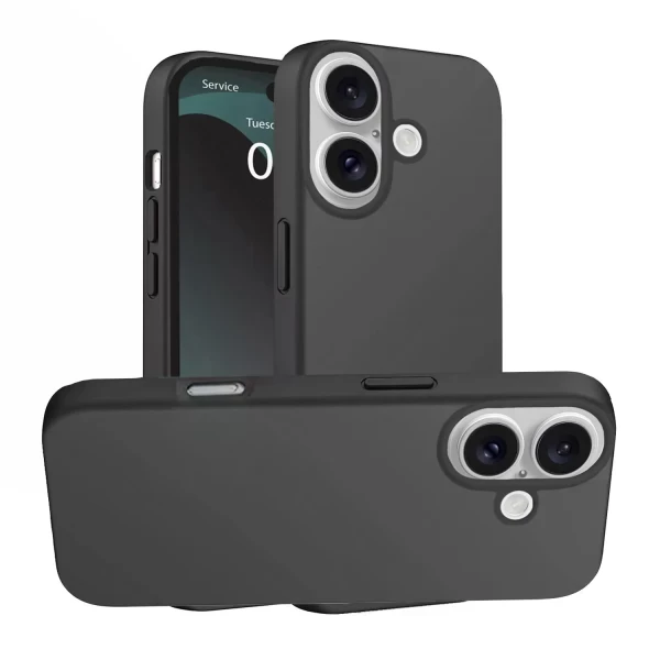 Liquid Silicone Case - BLACK