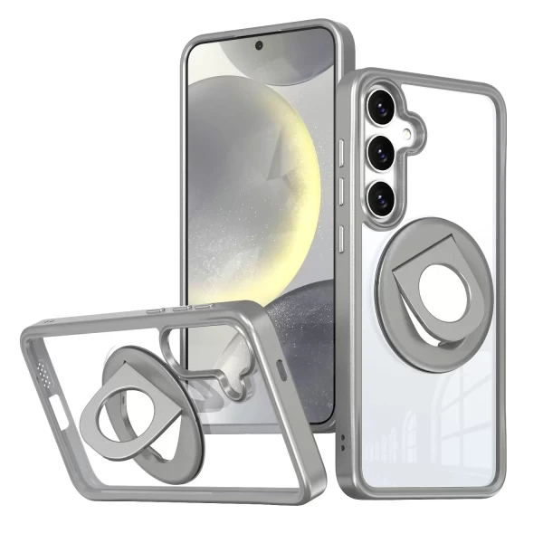 Orbit Clear Rotating Ringstand Magsafe - GREY  GALAXY S25 PLUS / S24 PLUS