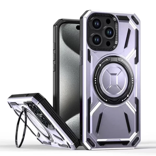 Titan Magsafe 360 Stand - Purple  IPHONE 15 PRO