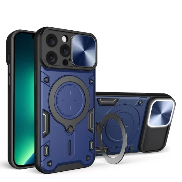 Sentrix Cam Slide Magsafe Stand - BLUE  IPHONE 13/12 PRO MAX