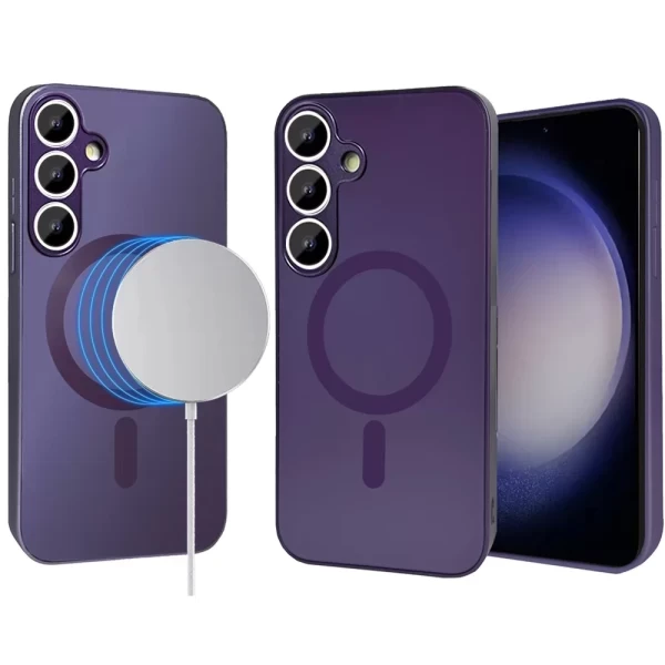 PLATINUM MAGSAFE SERIES - DARK PURPLE (C9)  GALAXY S25 PLUS