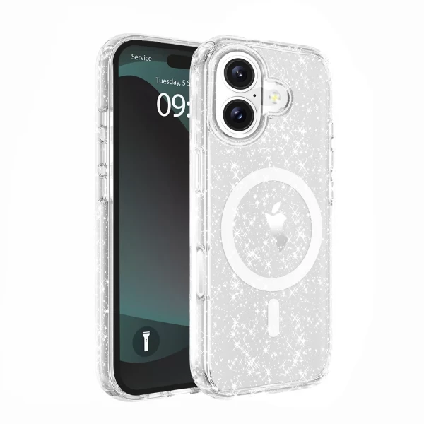 CONFORMITY HEAVY DUTY MAGSAFE - GLITTER CLEAR