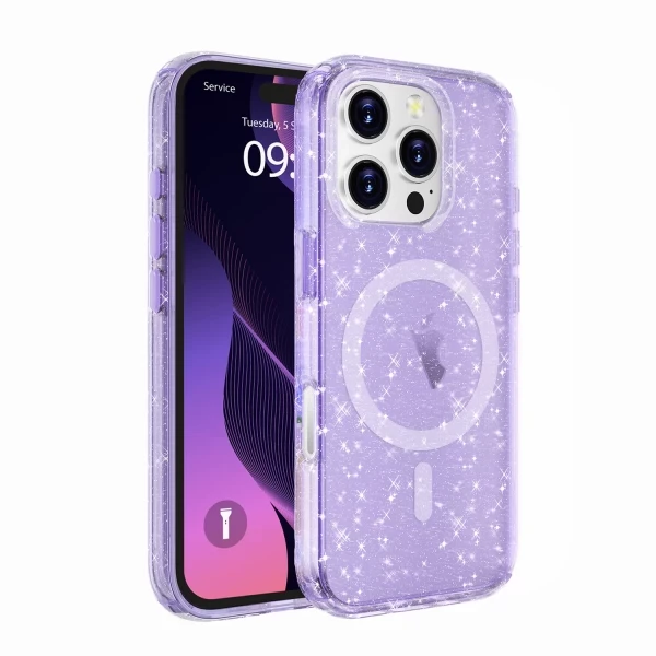 CONFORMITY HEAVY DUTY MAGSAFE - GLITTER PURPLE