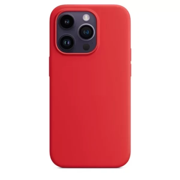 IPHONE XR LIQUID SILICONE CASE (NO LOGO) - RED  IPHONE XR