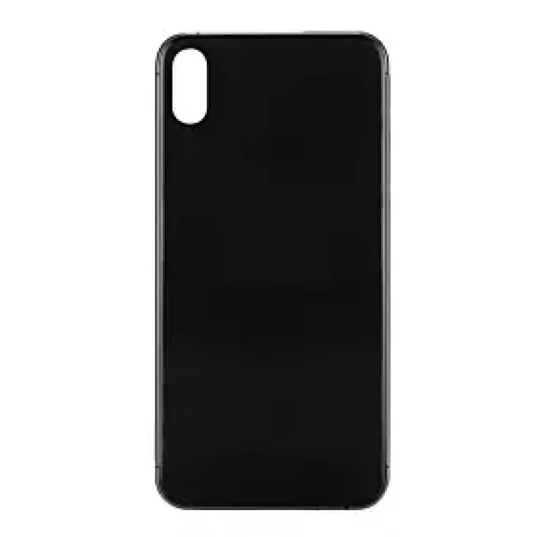 BACK GLASS NO LOGO iPhone XS MAX - BLACK