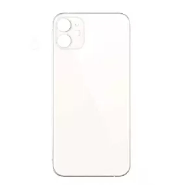 BACK GLASS NO LOGO iPhone 12 MINI - WHITE