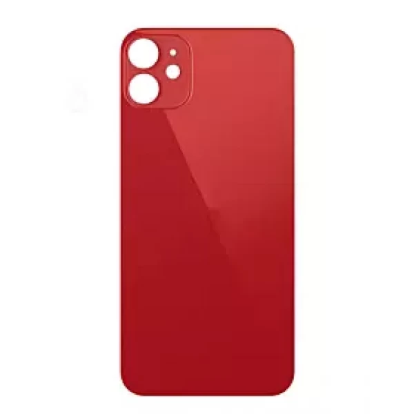 BACK GLASS NO LOGO iPhone 12 - RED