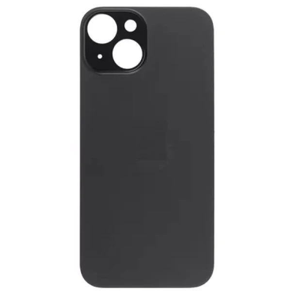 BACK GLASS NO LOGO iPhone 15 - BLACK