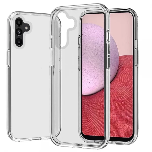 CShockproof Transparent Hard PC TPU Hybrid - Clear/Clear  Moto G Stylus 5G